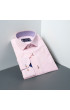 Slim Fit Uzun Kol Düz Renk Saten Erkek Gömlek 3GMK317090023