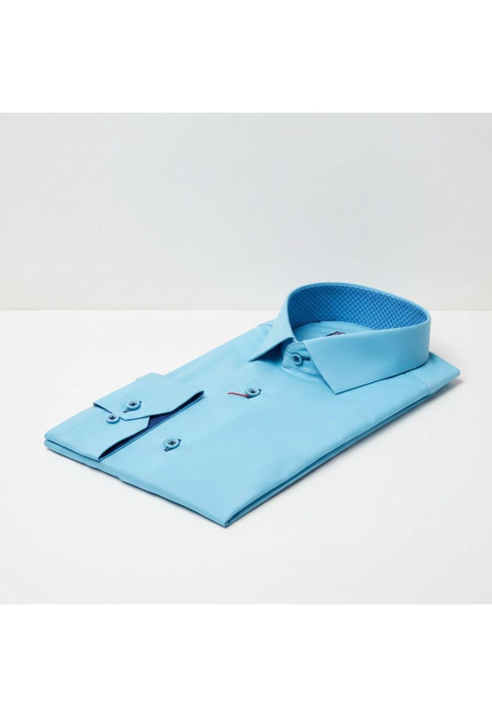 Slim Fit Uzun Kol Düz Renk Saten Erkek Gömlek 3GMK317090024 - Giovanni Fratelli