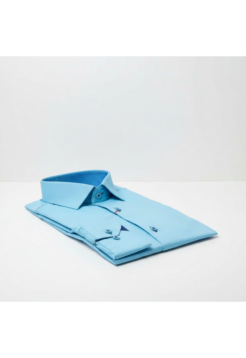 Slim Fit Uzun Kol Düz Renk Saten Erkek Gömlek 3GMK317090024 - Giovanni Fratelli