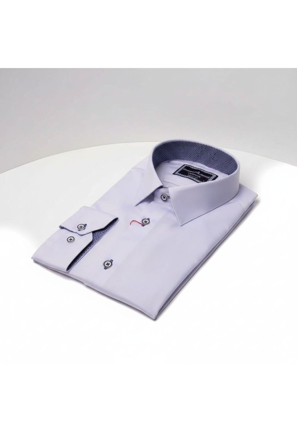 Slim Fit Uzun Kol Düz Renk Saten Erkek Gömlek 3GMK317090031 - Giovanni Fratelli