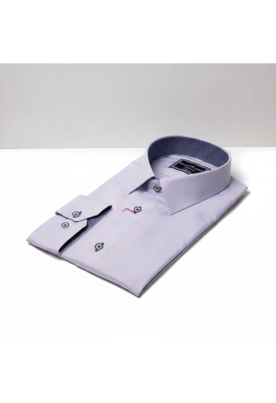 Slim Fit Uzun Kol Düz Renk Saten Erkek Gömlek 3GMK317090031 - Giovanni Fratelli
