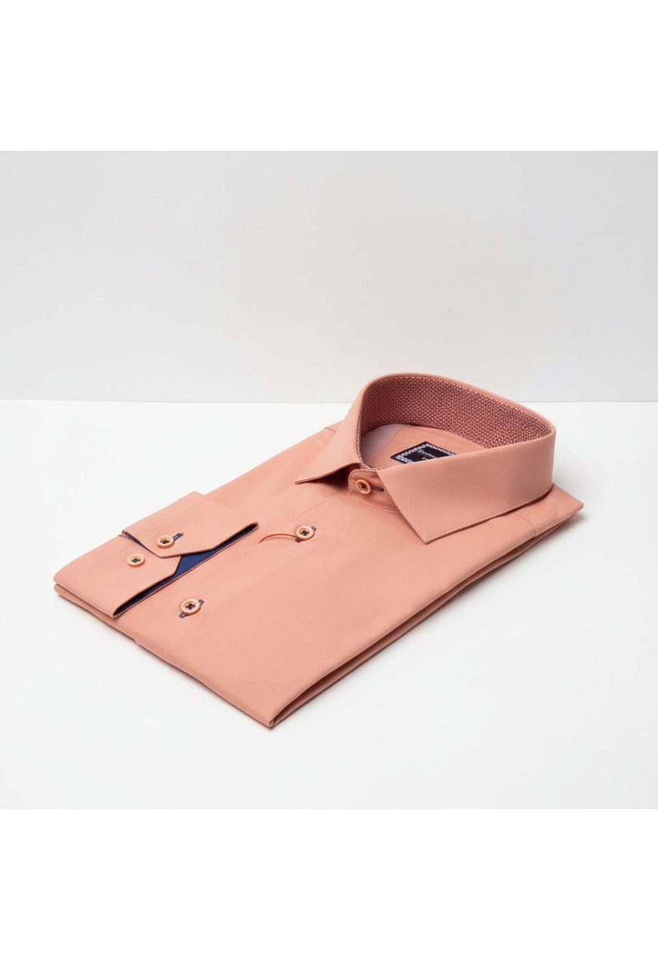 Slim Fit Uzun Kol Düz Renk Saten Erkek Gömlek 3GMK317090033 - Giovanni Fratelli