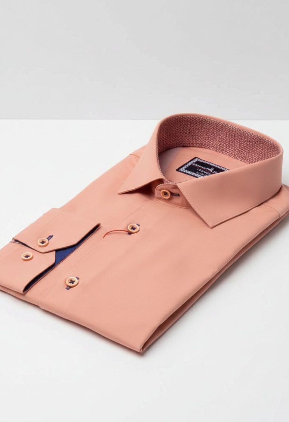 Slim Fit Uzun Kol Düz Renk Saten Erkek Gömlek 3GMK317090033 - Giovanni Fratelli
