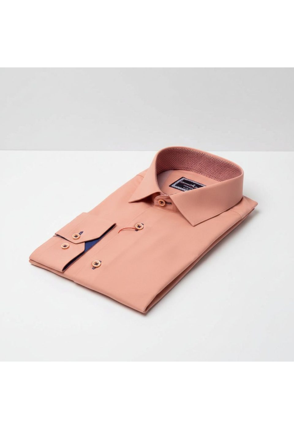 Slim Fit Uzun Kol Düz Renk Saten Erkek Gömlek 3GMK317090033 - Giovanni Fratelli