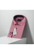 Slim Fit Uzun Kol Düz Renk Saten Erkek Gömlek 3GMK317090037