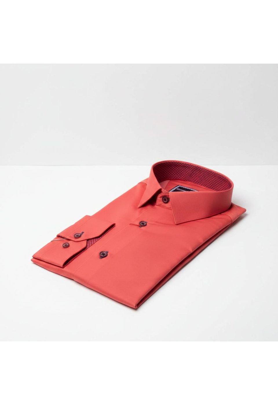 Slim Fit Uzun Kol Düz Renk Saten Erkek Gömlek 3GMK317090039 - Giovanni Fratelli