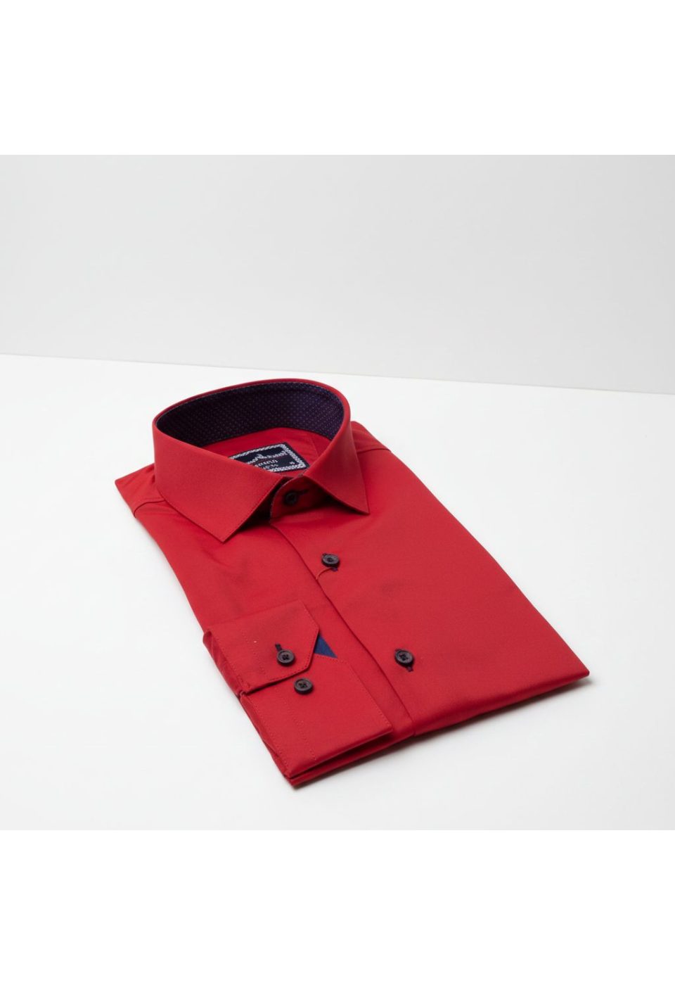 Slim Fit Uzun Kol Düz Renk Saten Erkek Gömlek 3GMK317090049 - Giovanni Fratelli