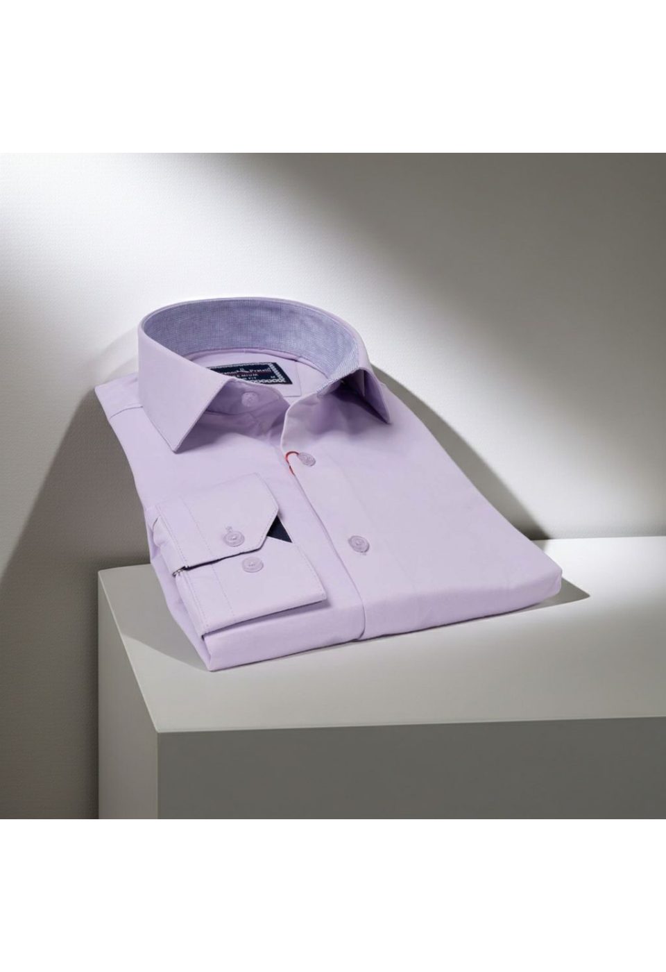 7091 CR SATIN 001 Slim Fit Uzun Kol Düz Renk Saten Erkek Gömlek 3GMK327091001 - Giovanni Fratelli