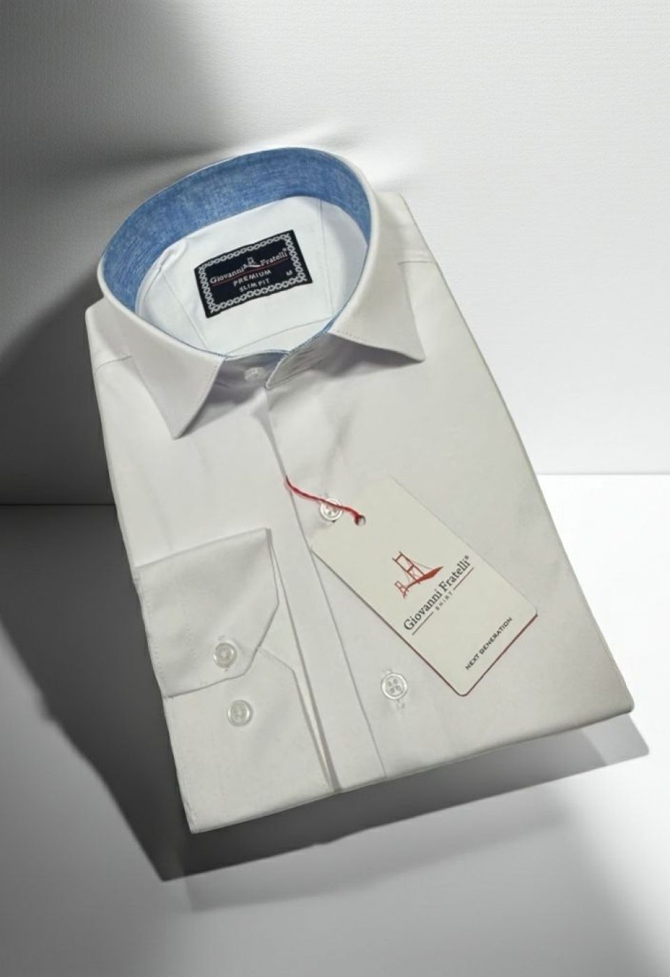 7091 CR SATIN 002 Slim Fit Uzun Kol Düz Renk Saten Erkek Gömlek 3GMK327091002 - Giovanni Fratelli