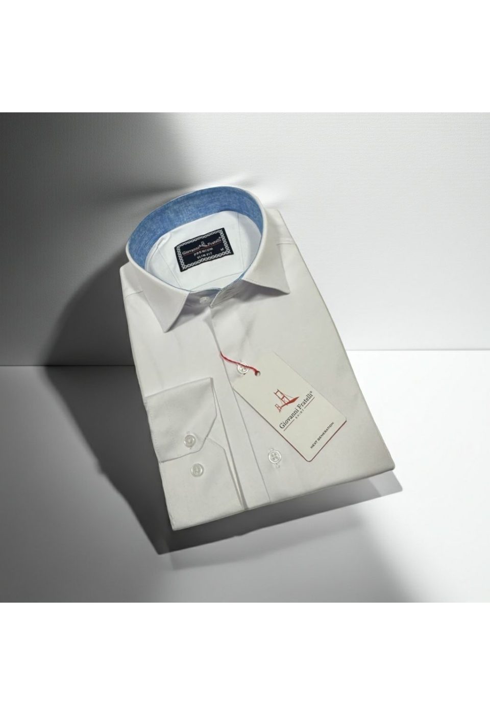 7091 CR SATIN 002 Slim Fit Uzun Kol Düz Renk Saten Erkek Gömlek 3GMK327091002 - Giovanni Fratelli