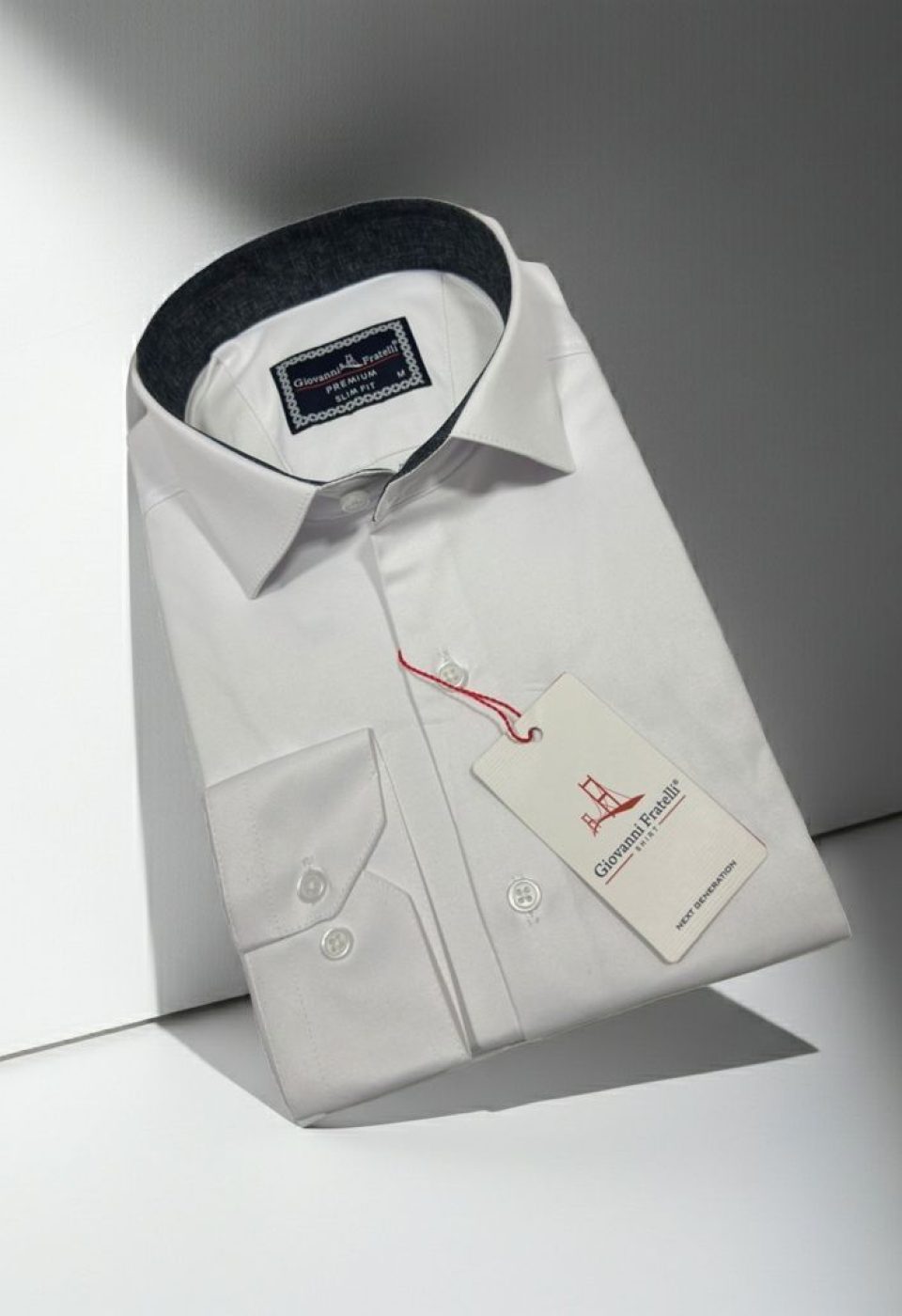 Slim Fit Uzun Kol Düz Renk Saten Erkek Gömlek 3GMK327091004