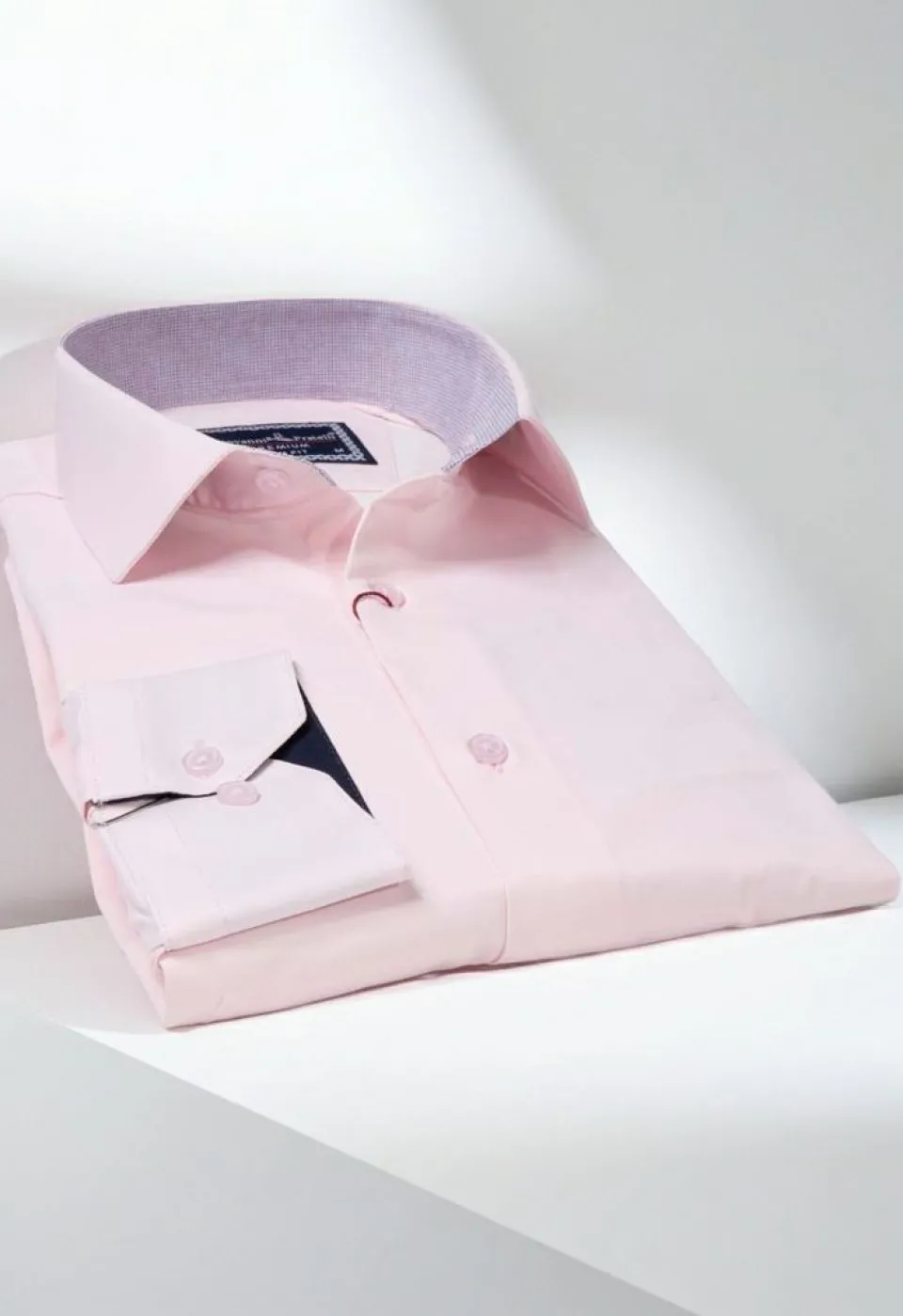 Slim Fit Uzun Kol Düz Renk Saten Erkek Gömlek 3GMK327091006