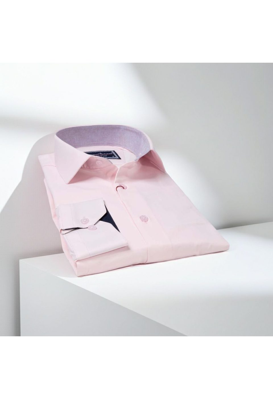 Slim Fit Uzun Kol Düz Renk Saten Erkek Gömlek 3GMK327091006 - Giovanni Fratelli