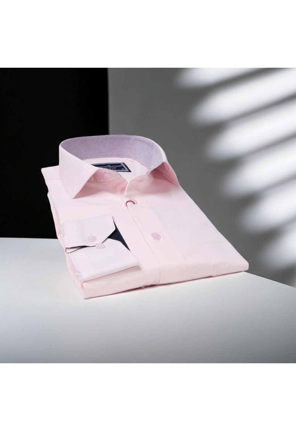 Slim Fit Uzun Kol Düz Renk Saten Erkek Gömlek 3GMK327091006 - Giovanni Fratelli