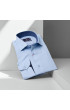 Slim Fit Uzun Kol Düz Renk Saten Erkek Gömlek 3GMK327091011