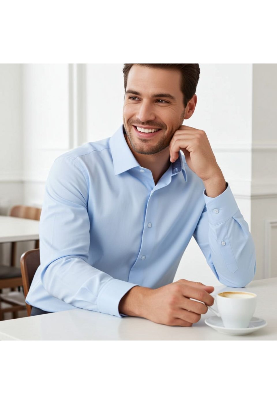 Slim Fit Uzun Kol Düz Renk Saten Erkek Gömlek 3GMK327091011 - Giovanni Fratelli