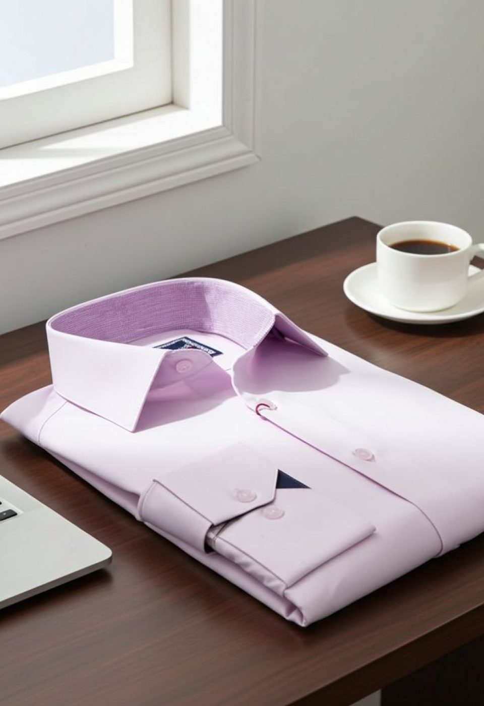 Slim Fit Uzun Kol Düz Renk Saten Erkek Gömlek 3GMK327091013