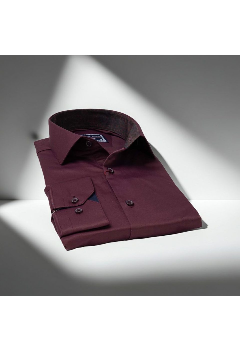 Slim Fit Uzun Kol Düz Renk Saten Erkek Gömlek 3GMK327091018 - Giovanni Fratelli