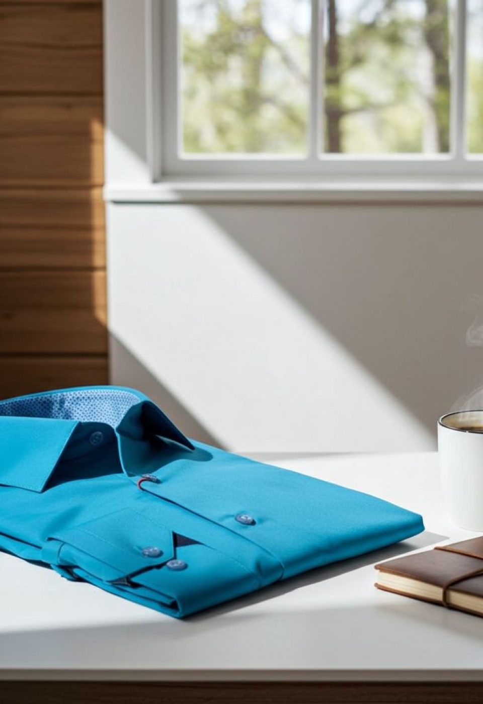 Slim Fit Uzun Kol Düz Renk Saten Erkek Gömlek 3GMK327091019