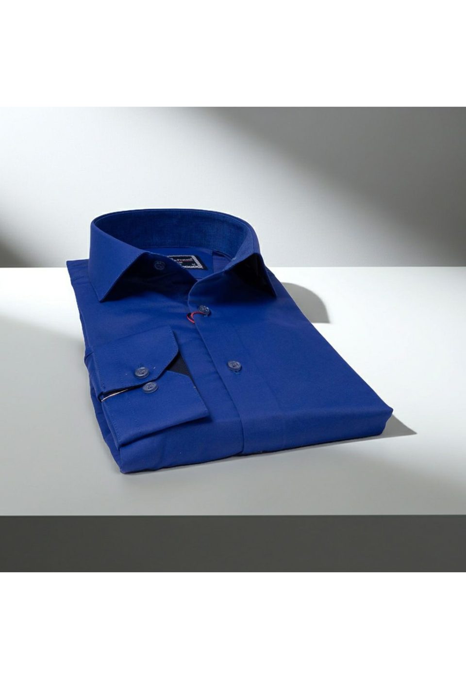 Slim Fit Uzun Kol Düz Renk Saten Erkek Gömlek 3GMK327091020 - Giovanni Fratelli