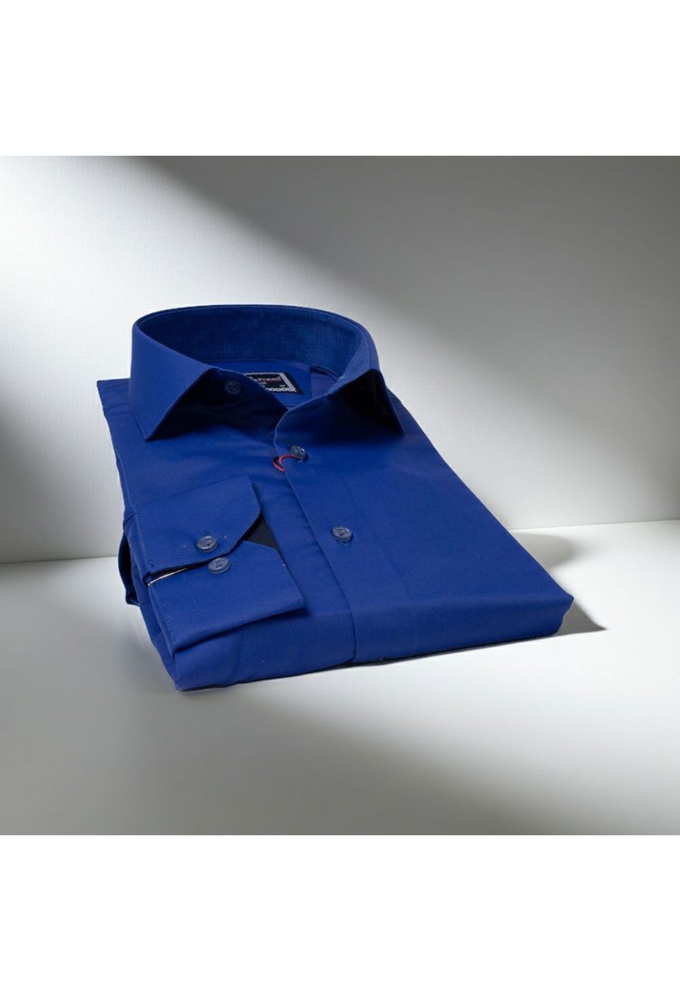 Slim Fit Uzun Kol Düz Renk Saten Erkek Gömlek 3GMK327091020 - Giovanni Fratelli