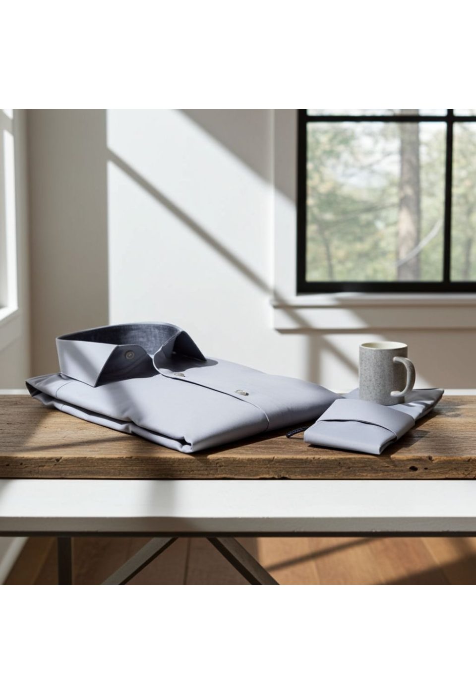 Slim Fit Uzun Kol Düz Renk Saten Erkek Gömlek 3GMK327091021 - Giovanni Fratelli