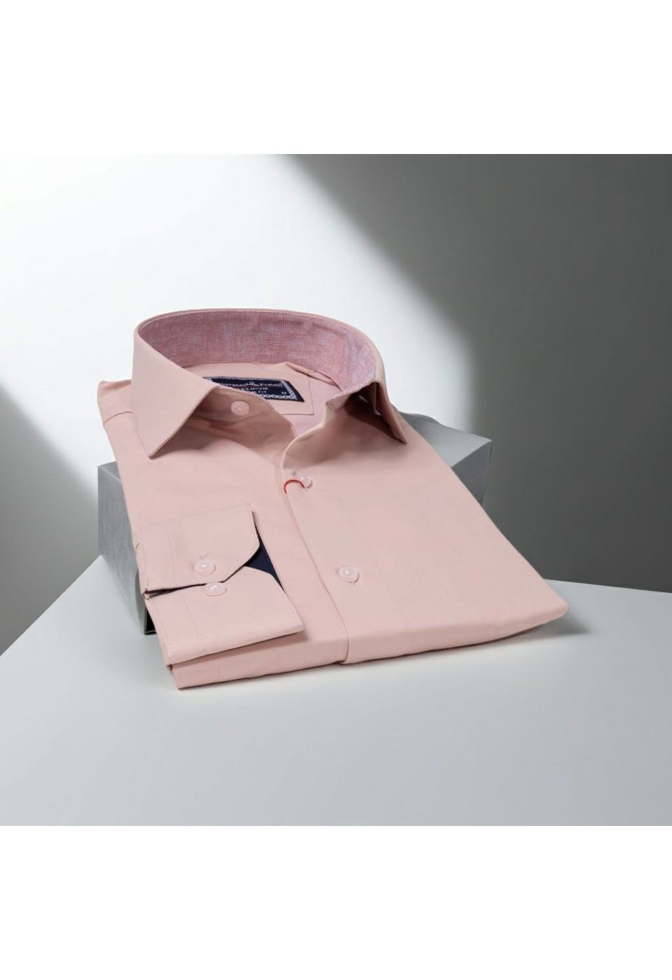 Slim Fit Uzun Kol Düz Renk Saten Erkek Gömlek 3GMK327091024 - Giovanni Fratelli