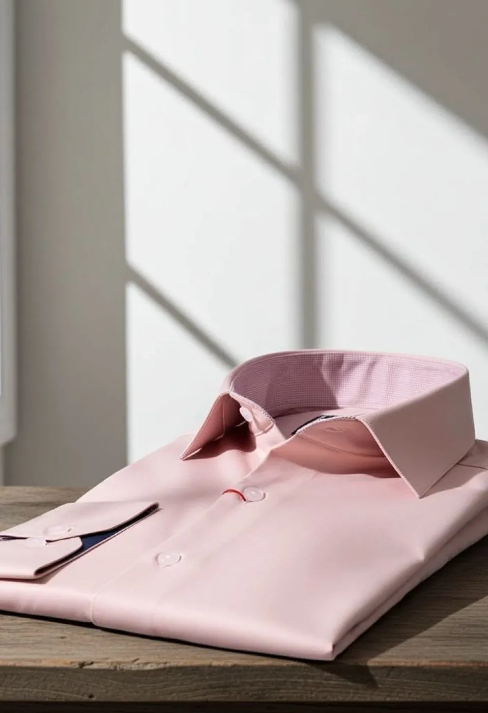 Slim Fit Uzun Kol Düz Renk Saten Erkek Gömlek 3GMK327091024
