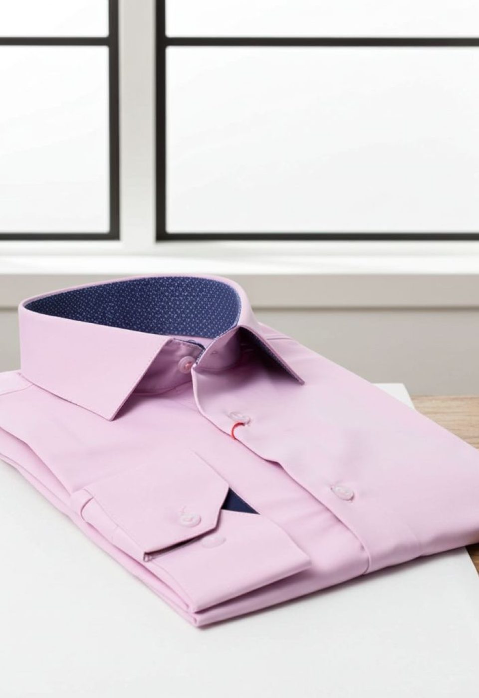 Slim Fit Uzun Kol Düz Renk Saten Erkek Gömlek 3GMK327091026