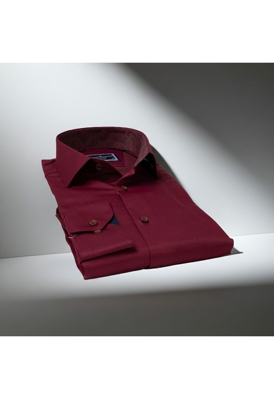 7091 CR SATIN 034 Slim Fit Uzun Kol Düz Renk Saten Erkek Gömlek 3GMK327091034 - Giovanni Fratelli