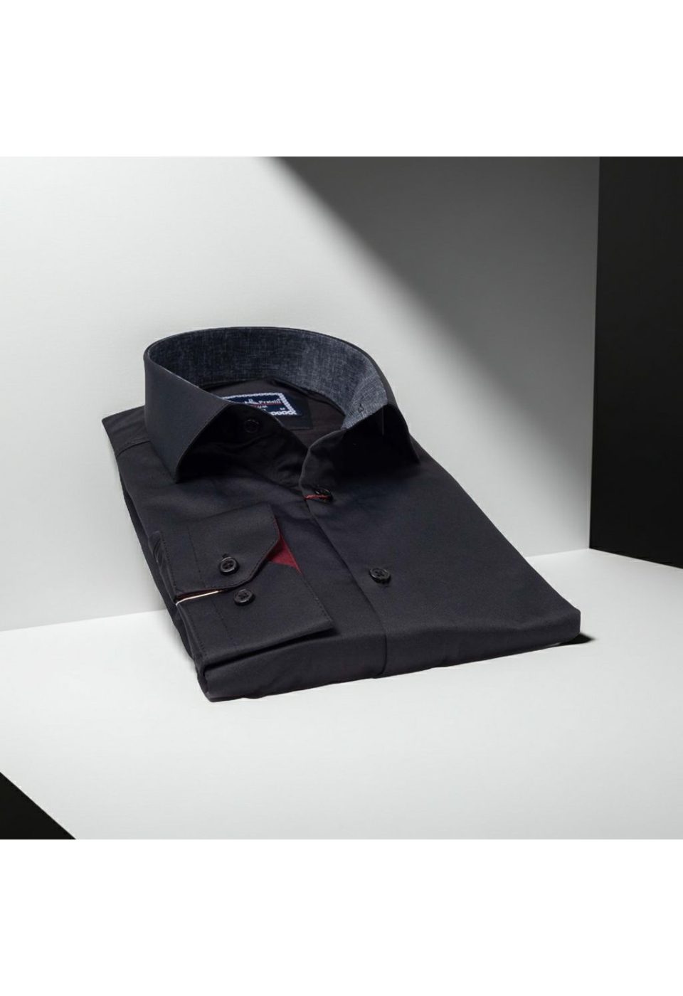 Slim Fit Uzun Kol Düz Renk Saten Erkek Gömlek 3GMK327091035 - Giovanni Fratelli