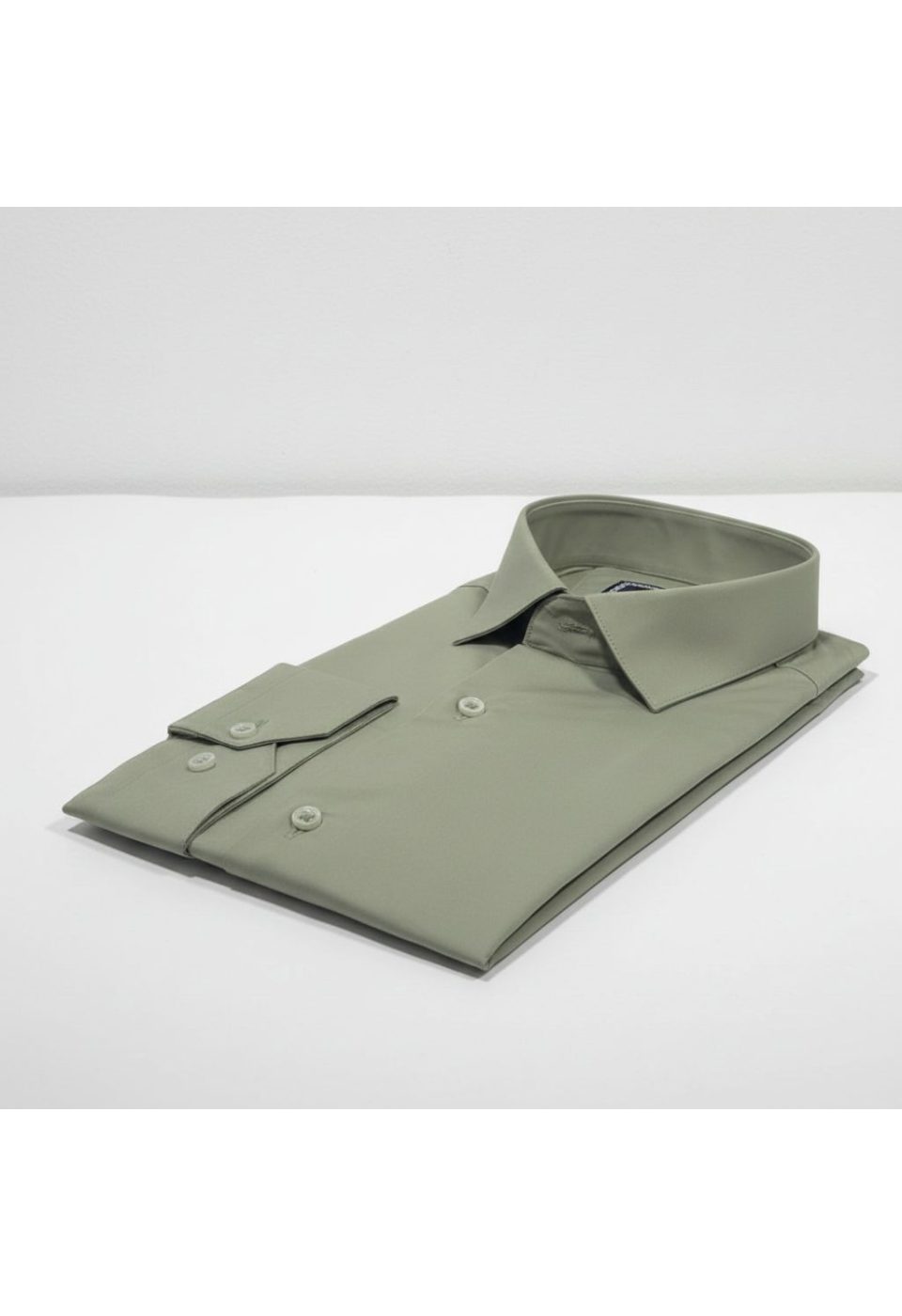 Slim Fit Uzun Kol Düz Renk Saten Erkek Gömlek 3GMK327091038 - Giovanni Fratelli