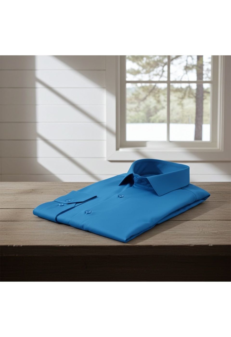 7091 CR SATIN 039 Slim Fit Uzun Kol Düz Renk Saten Erkek Gömlek 3GMK327091039 - Giovanni Fratelli
