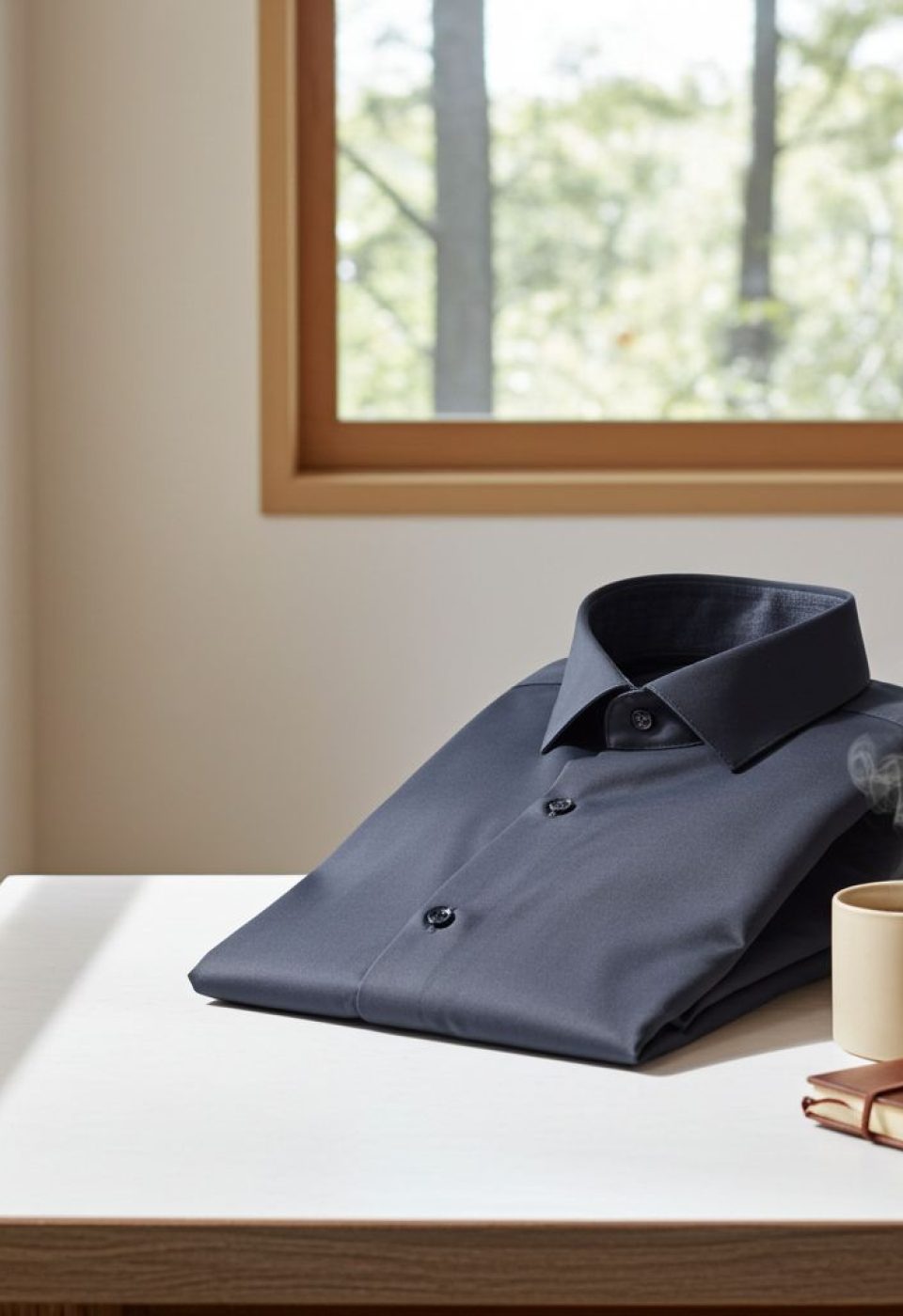 7091 CR SATIN 040 Slim Fit Uzun Kol Düz Renk Saten Erkek Gömlek 3GMK327091040 - Giovanni Fratelli