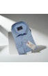 Slim Fit Uzun Kol Düz Renk Saten Erkek Gömlek 3GMK327091047