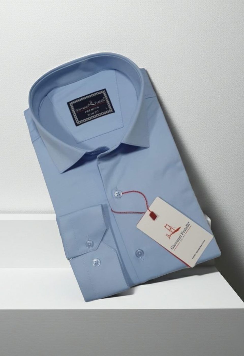 Slim Fit Uzun Kol Düz Renk Saten Erkek Gömlek 3GMK327091047 Slim Fit Uzun Kol Düz Renk Saten Erkek Gömlek 3GMK327091047