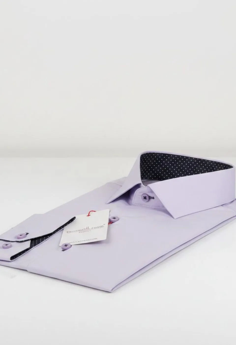 Slim Fit Uzun Kol Düz Renk Saten Erkek Gömlek 3GMK326026001