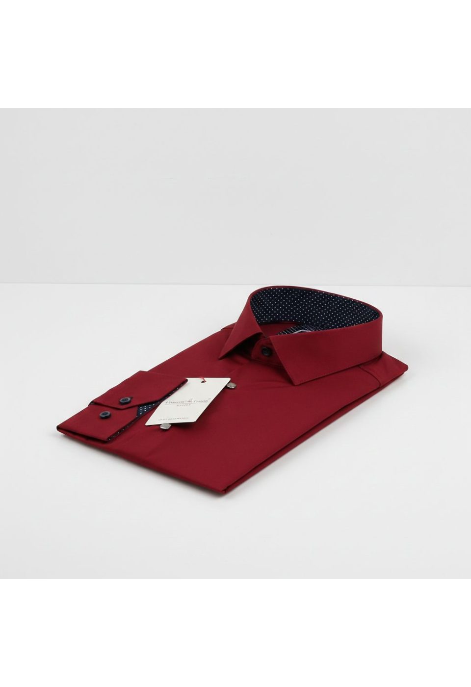 Slim Fit Uzun Kol Düz Renk Saten Erkek Gömlek 3GMK316027013 - Giovanni Fratelli