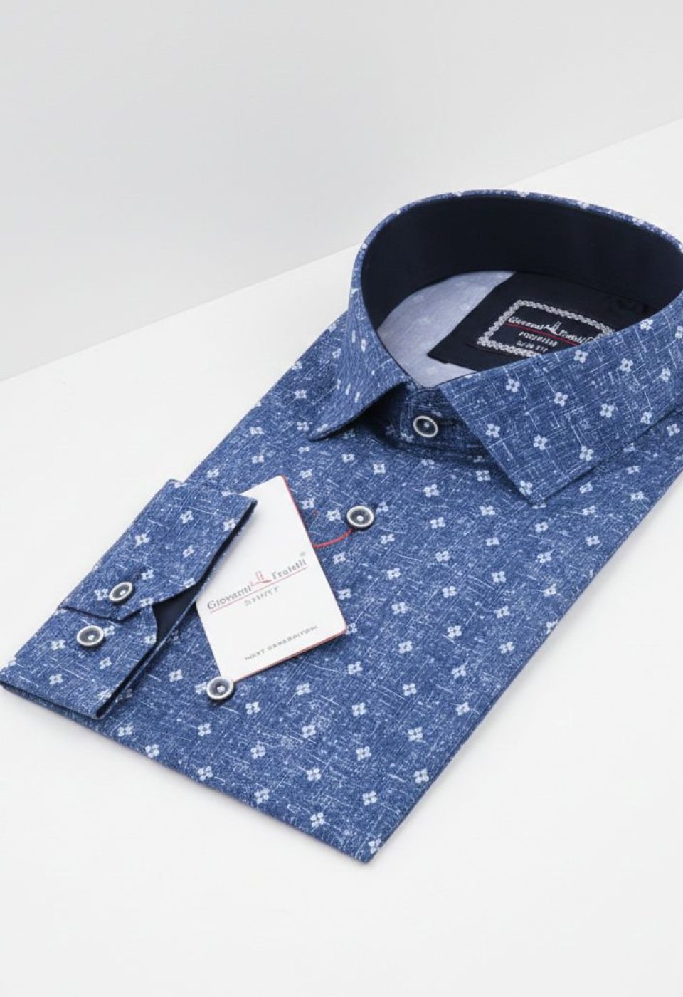 Slim Fit Uzun Kol Desenli Dijital Baskılı Erkek Gömlek 3GMK316031001 Slim Fit Uzun Kol Desenli Dijital Baskılı Erkek Gömlek 3GMK316031001
