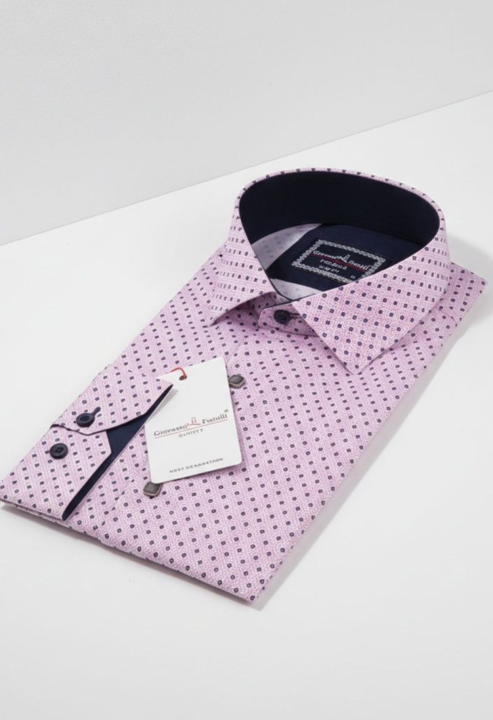 Slim Fit Uzun Kol Desenli Dijital Baskılı Erkek Gömlek 3GMK316033005 - Giovanni Fratelli