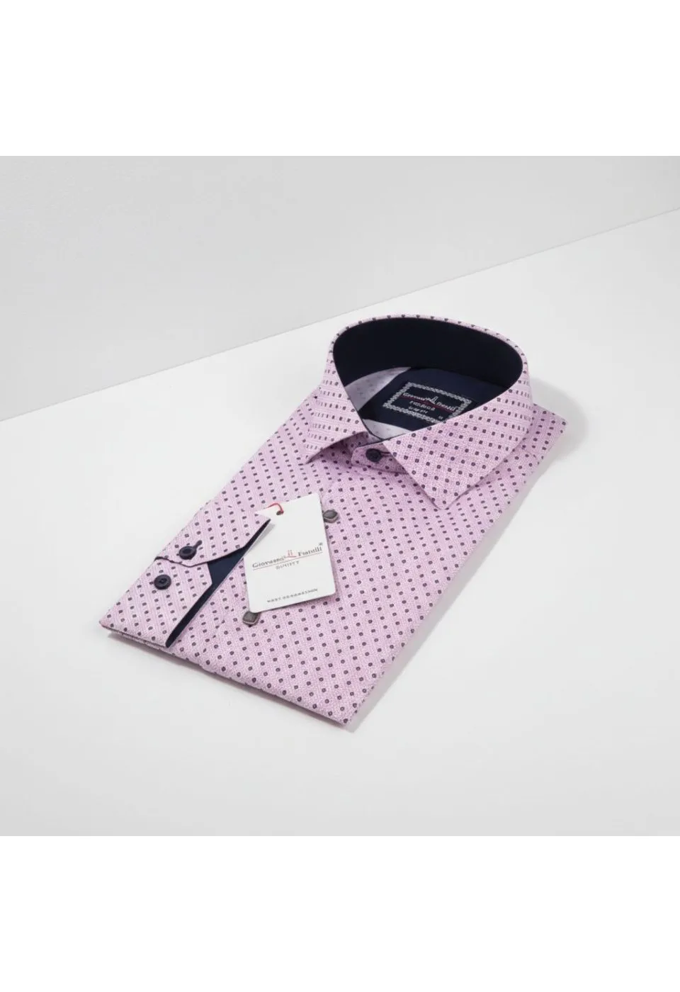 Slim Fit Uzun Kol Desenli Dijital Baskılı Erkek Gömlek 3GMK316033005 - Giovanni Fratelli