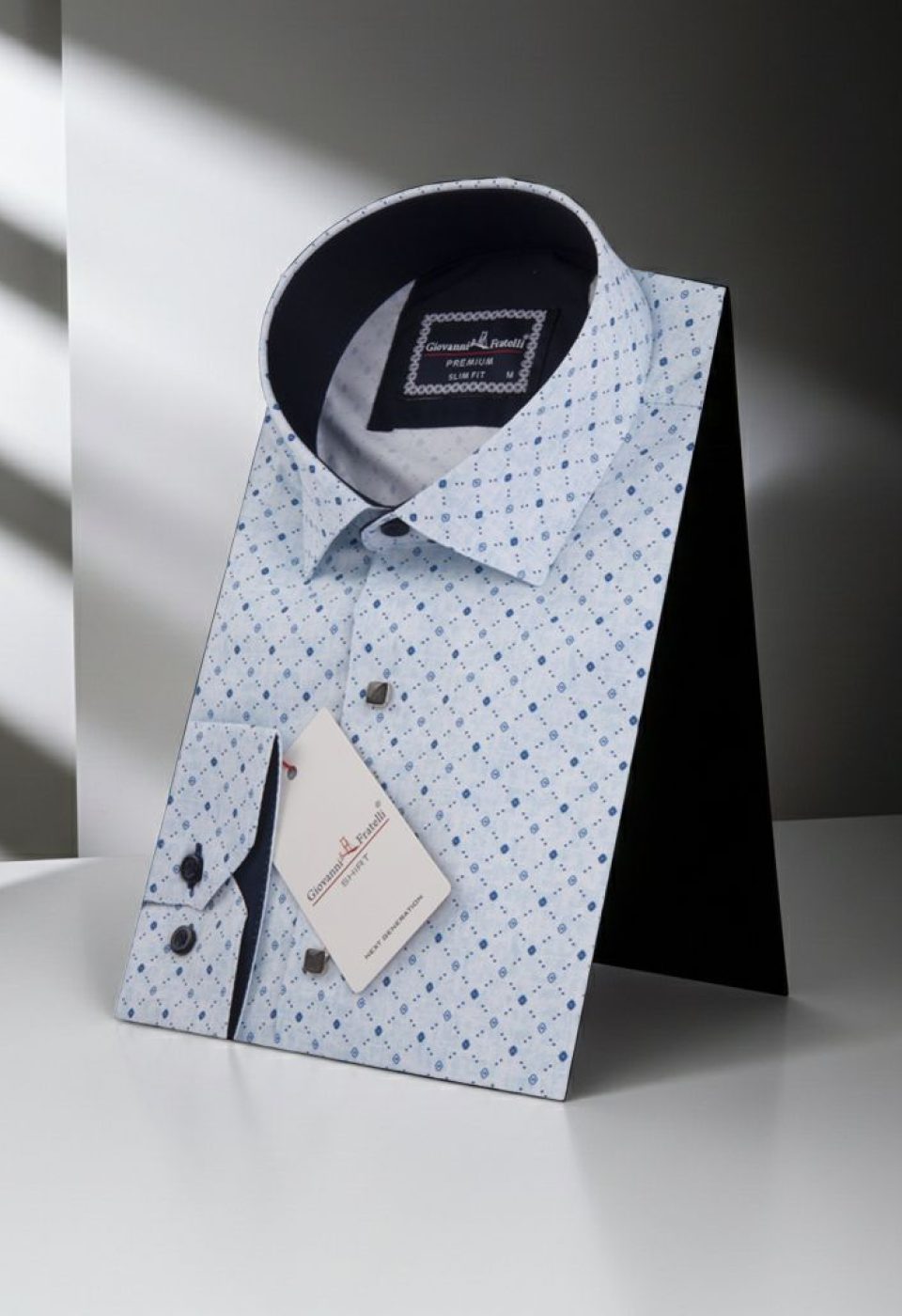 Slim Fit Uzun Kol Desenli Dijital Baskılı Erkek Gömlek 3GMK316033007 Slim Fit Uzun Kol Desenli Dijital Baskılı Erkek Gömlek 3GMK316033007