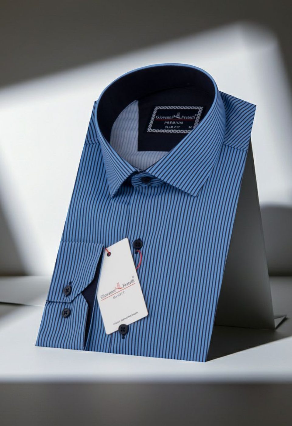 Slim Fit Uzun Kol Desenli Dijital Baskılı Erkek Gömlek 3GMK316037001 - Giovanni Fratelli