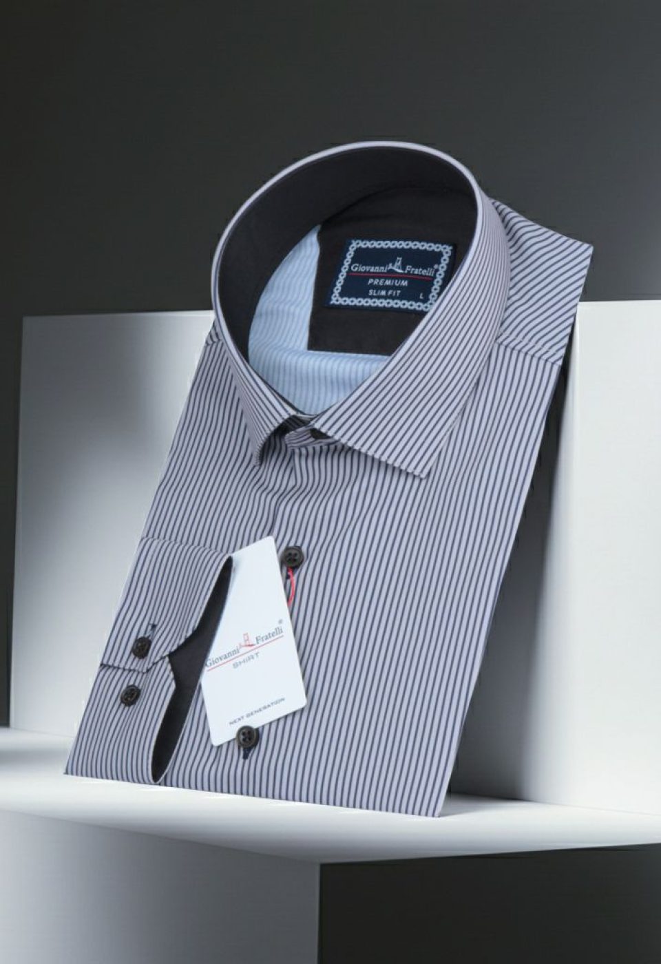 6037 CR DIGITAL 002 Slim Fit Uzun Kol Desenli Dijital Baskılı Erkek Gömlek 3GMK316037002 - Giovanni Fratelli