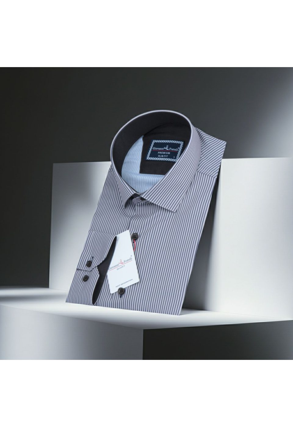 6037 CR DIGITAL 002 Slim Fit Uzun Kol Desenli Dijital Baskılı Erkek Gömlek 3GMK316037002 - Giovanni Fratelli