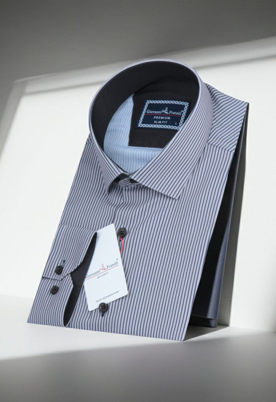 Slim Fit Uzun Kol Desenli Dijital Baskılı Erkek Gömlek 3GMK316037002
