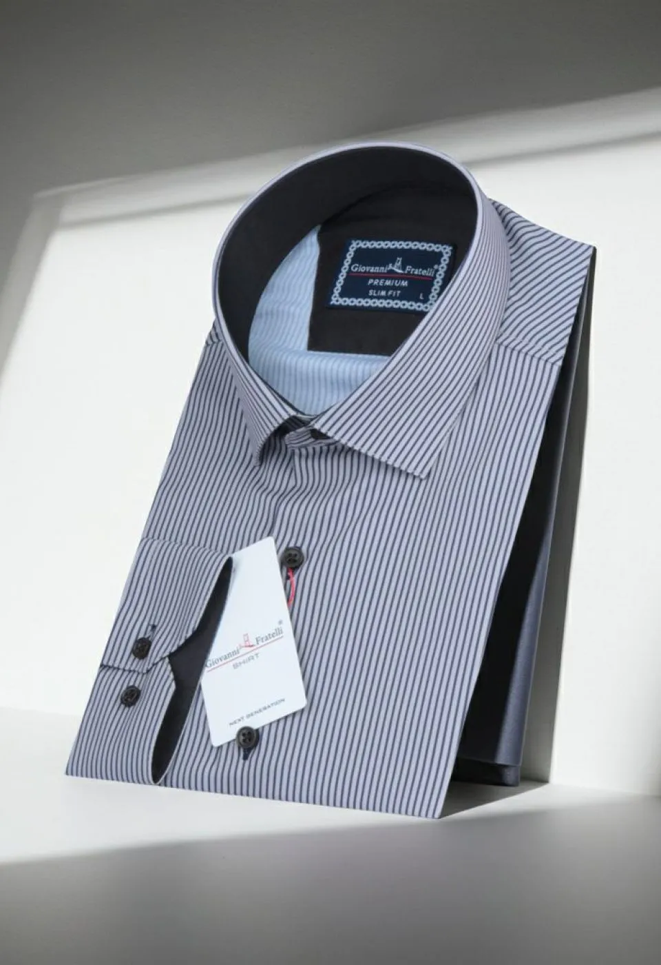 Slim Fit Uzun Kol Desenli Dijital Baskılı Erkek Gömlek 3GMK316037002