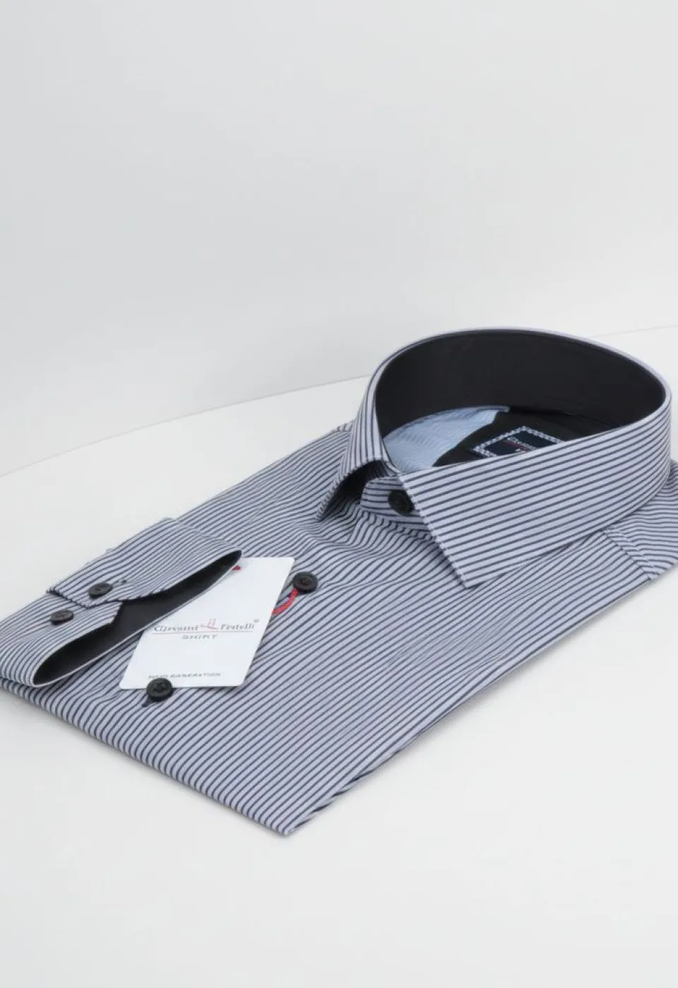 Slim Fit Uzun Kol Desenli Dijital Baskılı Erkek Gömlek 3GMK316037002