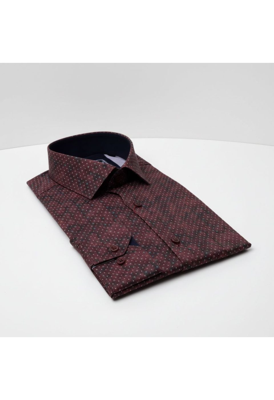 6039 CR DIGITAL CONTE 002 Slim Fit Uzun Kol Desenli Dijital Baskılı Erkek Gömlek 3GMK316039002 - Giovanni Fratelli
