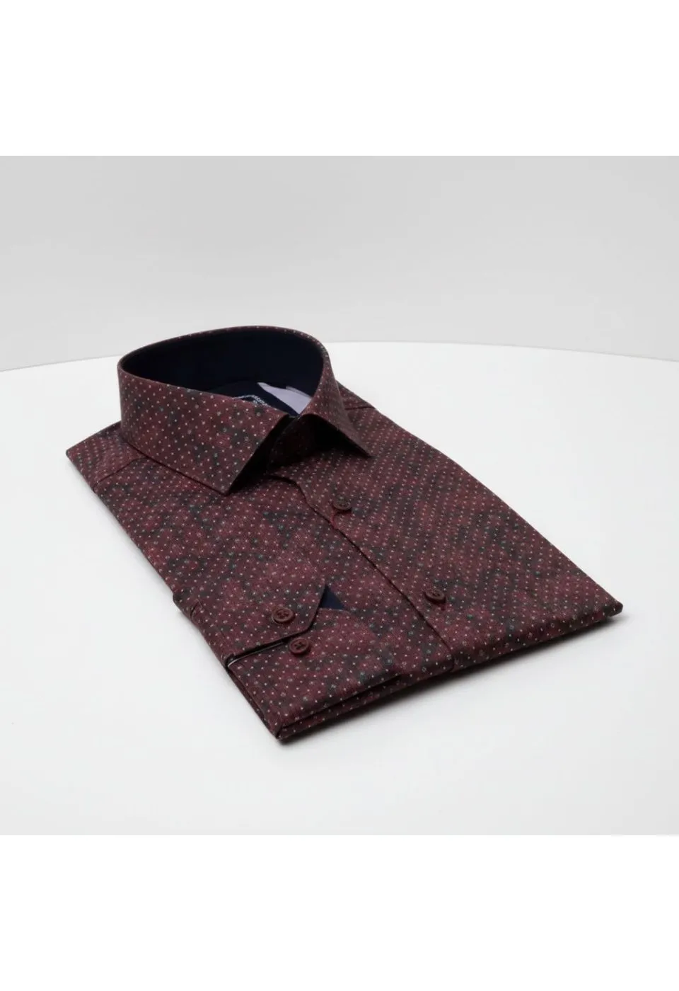 Slim Fit Uzun Kol Desenli Dijital Baskılı Erkek Gömlek 3GMK316039002 - Giovanni Fratelli